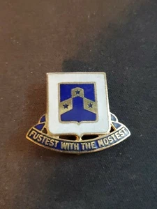278º Batallón de Armadura Insignia DUI Pin trasero Fustest con el Mostest sin marca U - Imagen 1 de 2