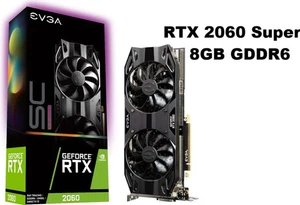 ❗VIDÉO❗Nvidia EVGA GeForce ➡️RTX 2060 Super 8 Go⬅️ SC Ultra Noir GDDR6 - Photo 1/7