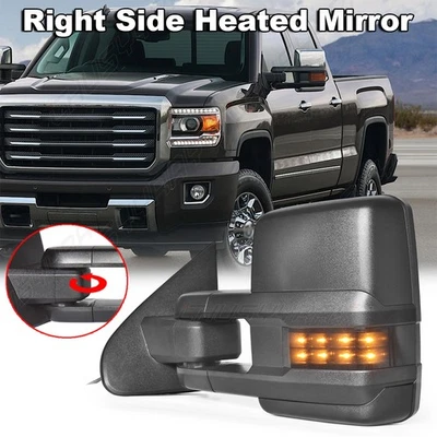 For Chevrolet Silverado 1500 2015 2016 2017 Right Side Door Mirror - Image 1 of 4
