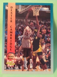 1992 Front Row - Dexter Cambridge #14 - Rookie - Texas Longhorns - Picture 1 of 2