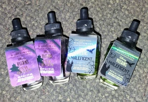 BBW Disney Villains Maleficent/Evil Queen Wallflower Refill Bulb x4 Apple/Plum - Picture 1 of 2