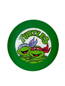 Teenage Mutant Ninja Turtles 1990 Green Flying Disc  TMNT Frisbee - Picture 1 of 2