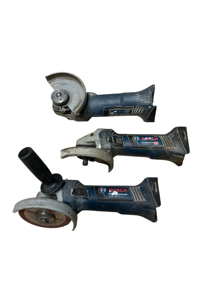3x Bosch Winkelschleifer Professional GWS 18-125 V-Li Flex Trennschneider Set - Bild 1 von 1