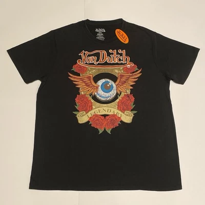 VON DUTCH GRAPHIC T SHIRT (XL) - Image 1 of 4
