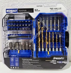 ⚡Kobalt Screwdriver Bit Set 52 -Piece drill and drive set NEW SEALED⚡ - Picture 1 of 6