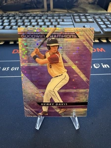 2022 Upper Deck Goodwin Champions - Platinum Henry Davis #P15 Purple Pulsar /23 - Picture 1 of 2