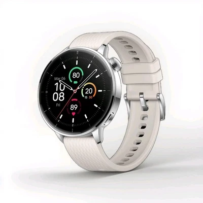 OnePlus Watch 3 43mm - Silver Steel - SEALED - Android Smartwatch - Image 1 of 3