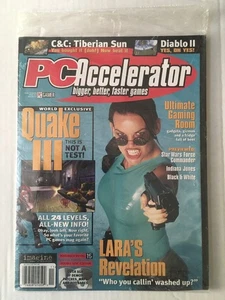 PC Accelerator Magazine NOV 1999 - Back Issue GAMER Magazine (CD-ROM) QUAKE III - Picture 1 of 2