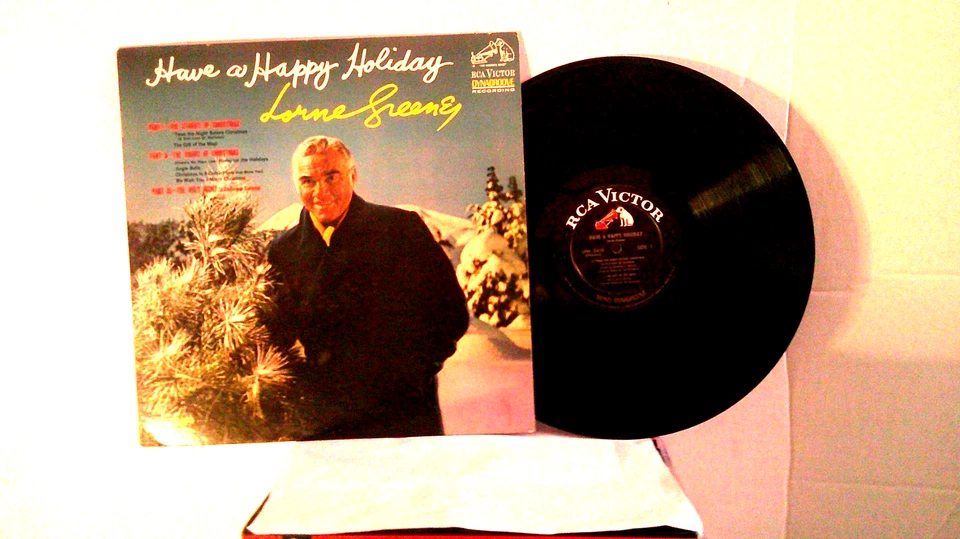 Lorne Greene,RCA LPM 3410"Have A Happy Holiday"US,LP,mono,1965 storys & songs,M- - Image 1 of 1