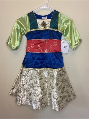 Disney Collection Mulan Girls Costume Princess Halloween Dress Up Size 4 104cm - Image 1 of 4