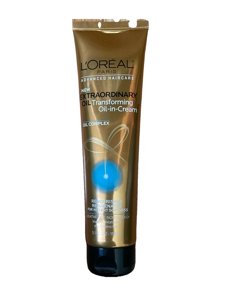 L'Oreal Paris Extraordinary Oil Transforming Cream Leave In Dry Hair Treatment - Image 1 of 2