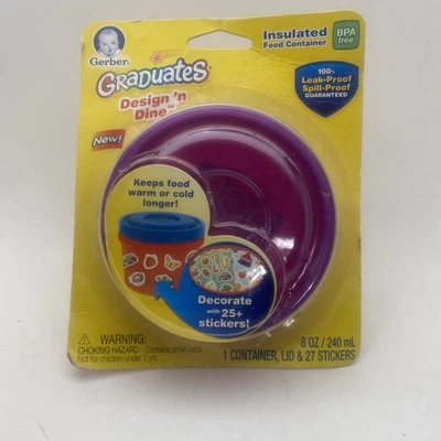 Platos Gerber Graduates Divide 'n Dine 2006 2 unidades nuevos de stock nuevos Foto 1 de 4