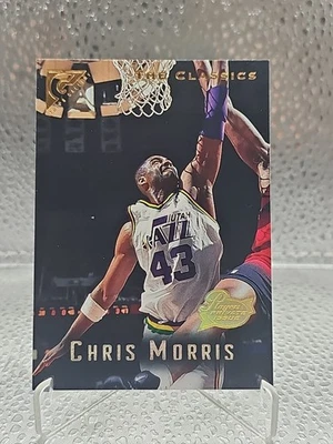 1995-96 Topps Gallery - The Classics Chris Morris #114 Players Private Issue - Image 1 of 2
