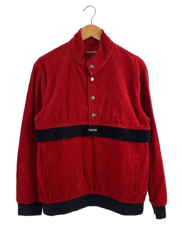 Giacca Supreme M Velluto a coste ROSSO tinta unita