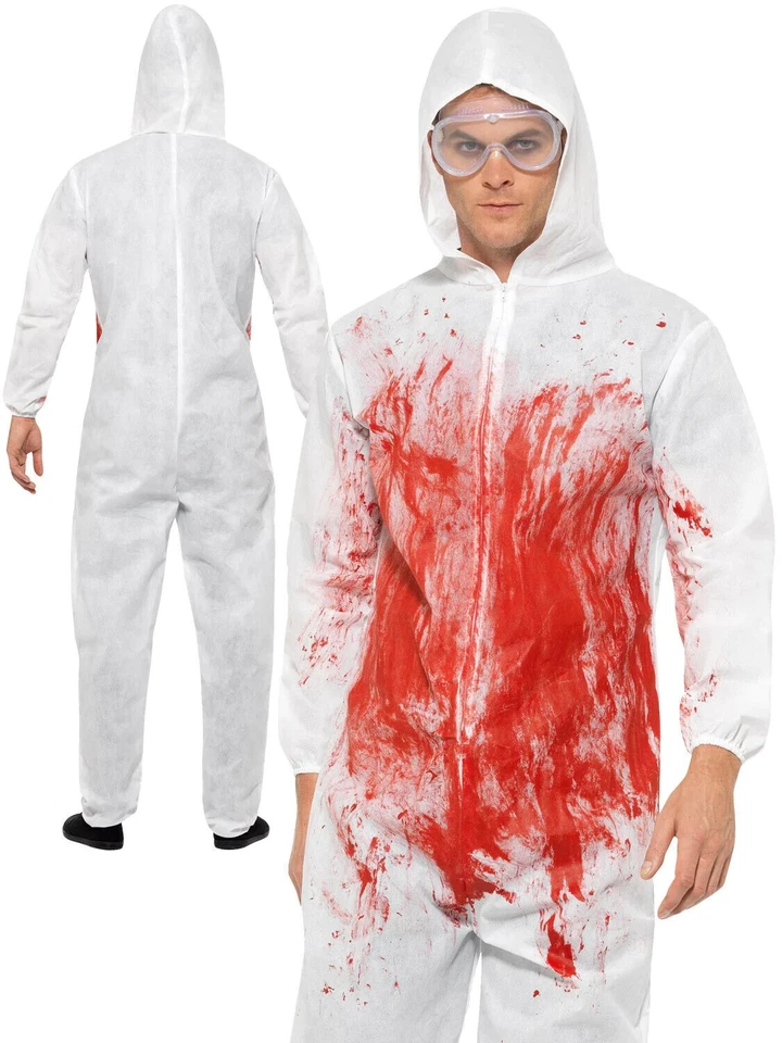 Smiffy'S Bloody Forensic Overall Adult Costume-X-Large. 40326Xl