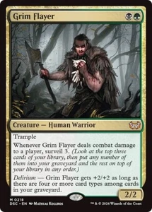 GRIM FLAYER mtg NM-M Commander Duskmourn 1 Rare - Picture 1 of 1