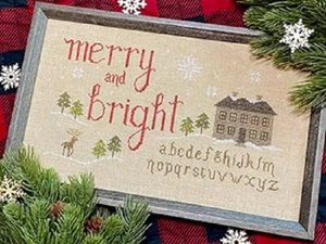 Merry And Bright Sampler~Crafy Bluebonnet - Picture 1 of 1