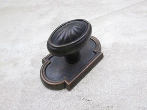 Emtek Tuscany Collection Medium Bronze Oval Handle, Removed From A Display - Afbeelding 1 van 6