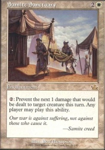 4x Samite Sanctuary ~ Lightly Played Prophecy MTG Magic x4 4 UltimateMTG Playset - Image 1 of 1