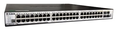 D-LINK DGS-3120-48PC STACKABLE MANAGED NETWORK SWITCH POE 48PORT GIGABIT WORKING - Image 1 of 4