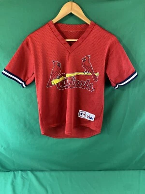 Camiseta de los Cardenales de San Luis, Mark McGwire #25, Juvenil M/L MLB Majestic Foto 1 de 4