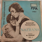 Nazrana Vol 2 Columbia Disc 7" Ep Vinyl Record Lollywood Classic Ekca 5813