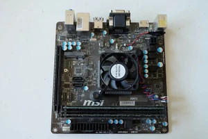 Placa madre MSI AM1I Mini ITX socket AM1 + AMD Sempron 2650 APU + 8 GB DDR3 - Imagen 1 de 5