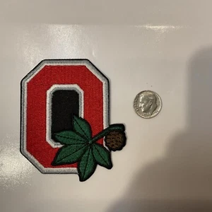 OSU The Ohio State  Vintage  Embroidered Iron On Patch lot 3" x 2.5’ GRADE A1 - Picture 1 of 2