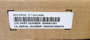 AMD Opteron 8384 2.70GHz 6MB 1000MHz Cache 75W Socket F CPU HP:508593-001 - Picture 1 of 2