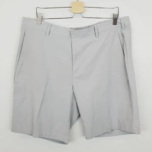 ADIDAS GOLF Mens Size US 38 Grey Pure Motion 3 Stripes Shorts - Picture 1 of 8