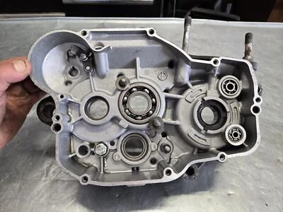 2002 Kawasaki Kx250 Right Engine Motor Crankcase Crank Cases Block - Image 1 of 4