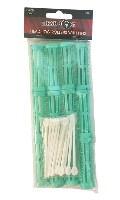 Head Jog - Rodillos de cepillo - Verde - 18 mm (12pk) Foto 1 de 1