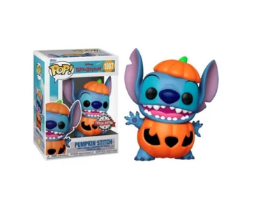 Funko pop Stitch Pumpkin Calabaza Disney Special edition #1087 - Imagen 1 de 4