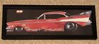 Tom McEwen MONGOOSE 57 Chevy Funny Car Hot Rod Poster SIGNED FRAMED NHRA NITRO