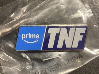 TNF NFL GAMEDAY Pin Amazon Prime Football Lapel Pin THURSDAY NIGHT FOOTBALL - Image 1 of 4