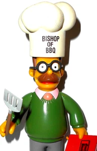 The SIMPSONS world of Springfield NED FLANDERS 2001 Series 2 complete playmates - Picture 1 of 4