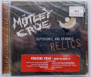 Mötley Crüe -Supersonic And Demonic Relics - CD, Jun-1999, Beyond SEALED NEW - Picture 1 of 4