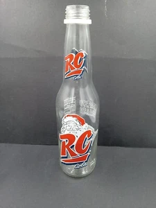 RC Cola (Royal Crown) Red/White Printed Label Glass Bottle Santa Claus Christmas - Picture 1 of 10