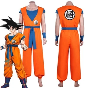 Dragon Ball Cosplay Superhéroe Son Goku Halloween Anime Disfraz Traje Rendimiento - Imagen 1 de 8