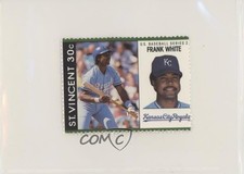 1989 St Vincent US Baseball Series 2 Stamps Frank White