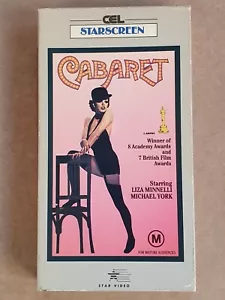 CABARET - LIZA MINNELLI - VHS Tape Excellent - M - Combined Post - Picture 1 of 2