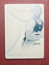 2013-14 Panini Immaculate Nameplate Nobility #30 Chris Paul 1/1 Printing Plate