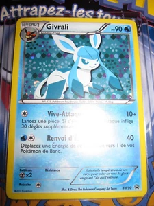 POKEMON PROMO EEVEE EVOLUTIONS (◕‿◕✿) GIVRALI FRENCH GLACEON BW90 FOIL N/MINT - Picture 1 of 6