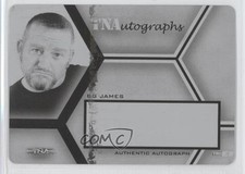 2008 TNA Wrestling Impact! Printing Plate Black Non Auto 1/1 Jesse James BG 0c3