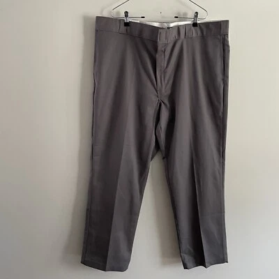 Dickies Men 44X30 Gray Twill Flex Durable Original Fit 874 Work Pant NWT - Image 1 of 4