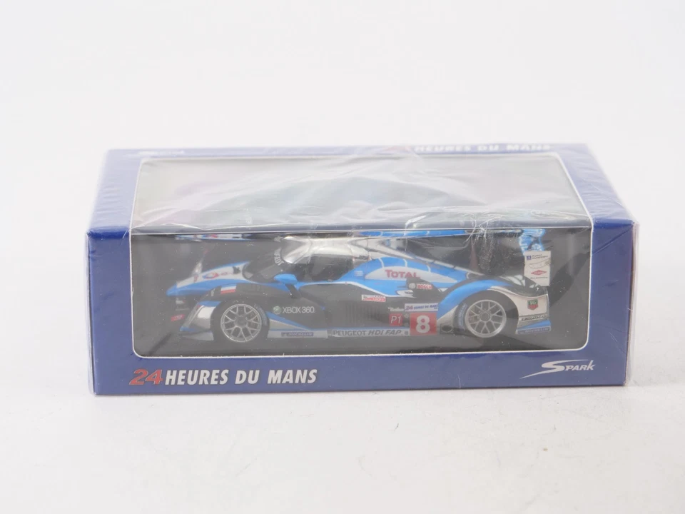 Spark 1/43 Peugeot 908 HDi FAB Team Peugeot Total #8 2nd LM 2009 - Photo 1/4