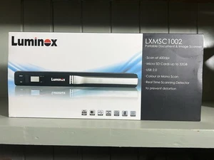 BNIB Luminox LXMSC1002 Portable Document Image Scanner 600dpi Resolution - Afbeelding 1 van 5