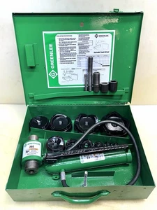 Greenlee 7310SB Slug Buster KO Knockout Punch Set 1/2" - 4" , 767 Pump, Case BG1 - Picture 1 of 10
