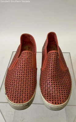 Michael Kors Women's Coral Orange Casual Sneakers - Size (Refer to measurements) - Image 1 of 4