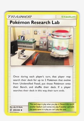 Pokemon Research Lab (Uncommon) SM - Unified Minds 205/236 NM - Image 1 of 2